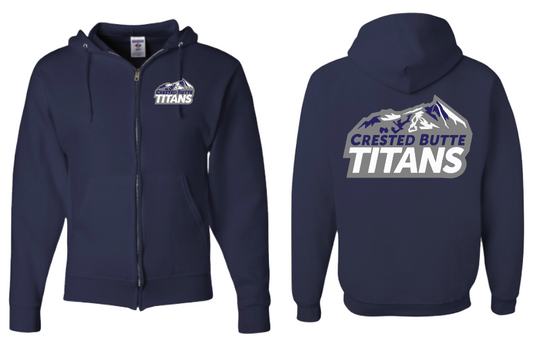 Unisex ZIP Hoodie - Mountain Logo