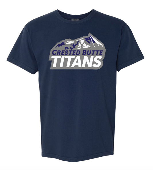 Unisex SS Tshirt - Mountain Logo